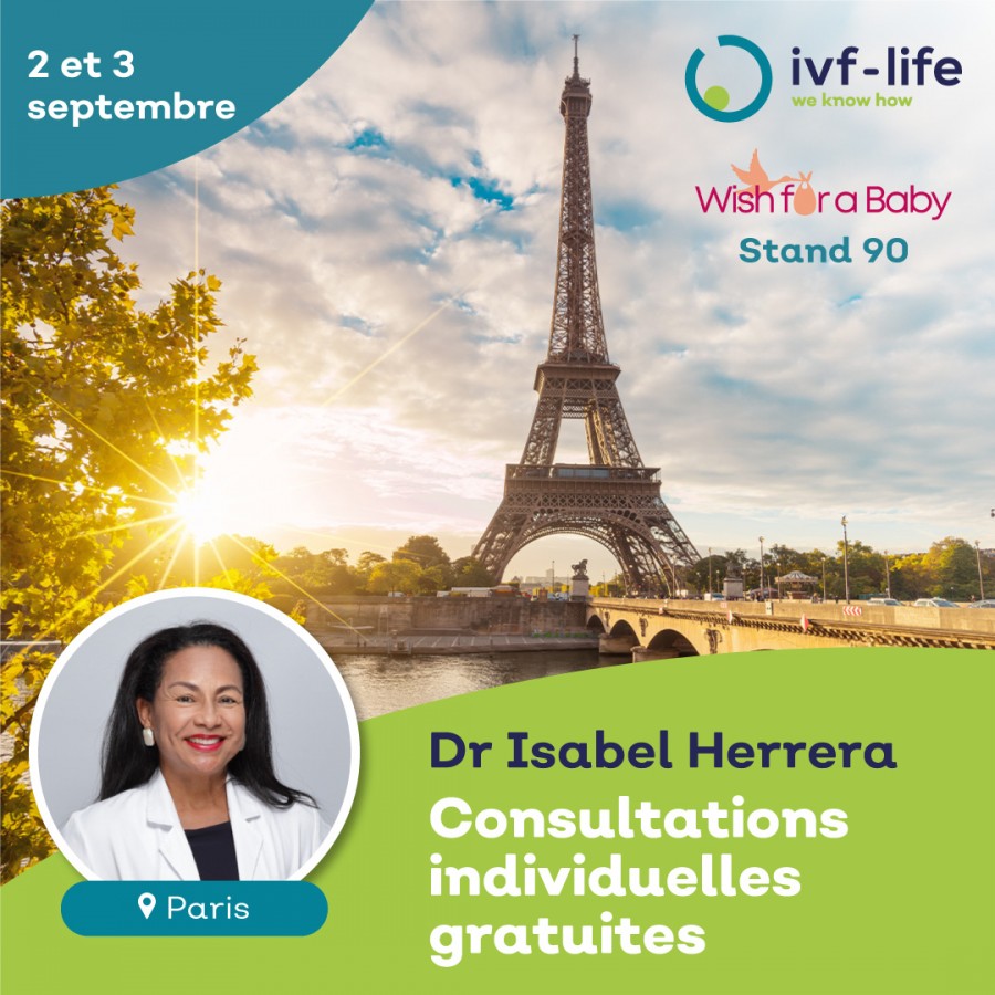 IVF-Life au salon Wish for a Baby Paris le 2&3 septembre 2023